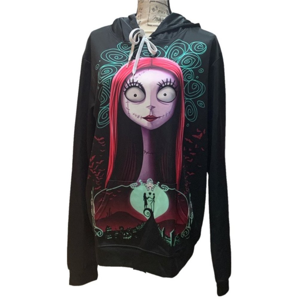 Zootop Bear Sally Nightmare Before Christmas Hoodie - Unisex XXL